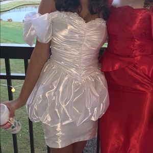 Authentic 80s Prom Dress, Throwback Prom